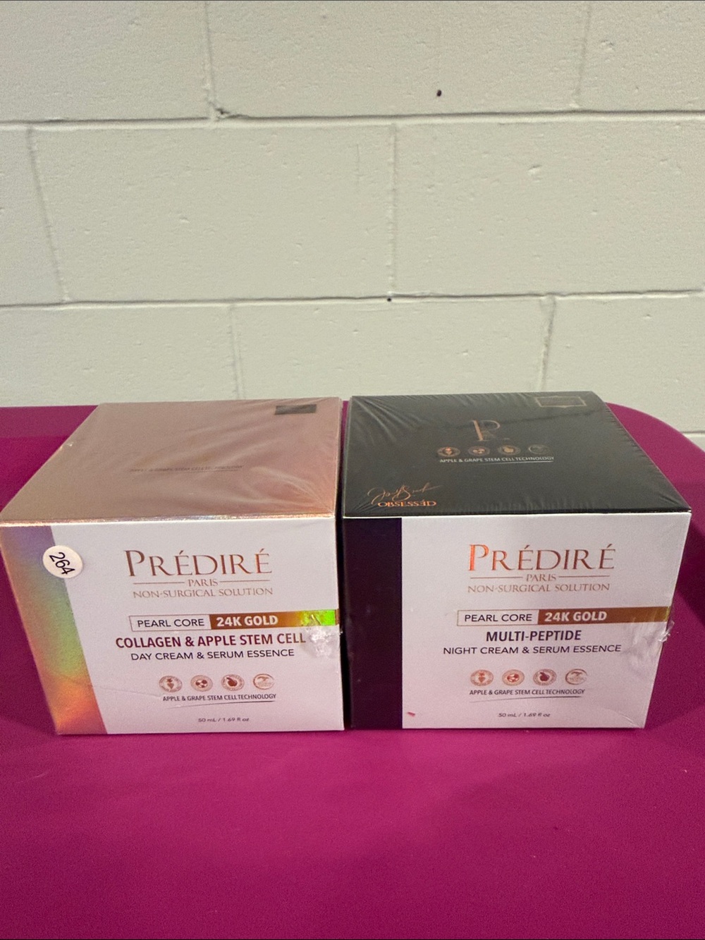 24K Gold Collagen & Multi-Peptide Cream Duo for Night & Day